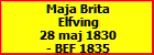 Maja Brita Elfving