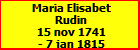 Maria Elisabet Rudin