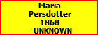 Maria Persdotter