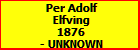 Per Adolf Elfving