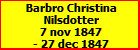 Barbro Christina Nilsdotter