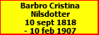 Barbro Cristina Nilsdotter