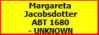 Margareta Jacobsdotter