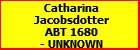 Catharina Jacobsdotter