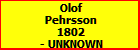 Olof Pehrsson