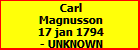 Carl Magnusson