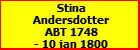 Stina Andersdotter