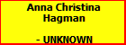 Anna Christina Hagman