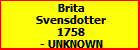 Brita Svensdotter