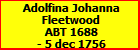 Adolfina Johanna Fleetwood