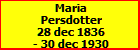 Maria Persdotter