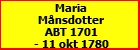 Maria Mnsdotter