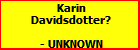 Karin Davidsdotter?