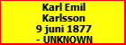 Karl Emil Karlsson