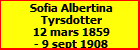 Sofia Albertina Tyrsdotter