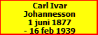 Carl Ivar Johannesson