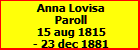 Anna Lovisa Paroll