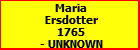 Maria Ersdotter