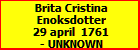 Brita Cristina Enoksdotter