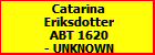 Catarina Eriksdotter