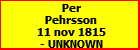 Per Pehrsson