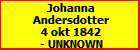 Johanna Andersdotter