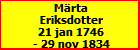 Mrta Eriksdotter