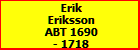 Erik Eriksson