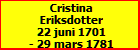 Cristina Eriksdotter