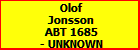 Olof Jonsson