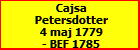 Cajsa Petersdotter