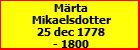 Mrta Mikaelsdotter