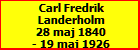 Carl Fredrik Landerholm