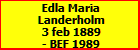 Edla Maria Landerholm