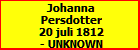 Johanna Persdotter