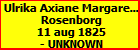 Ulrika Axiane Margaretha Rosenborg