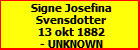 Signe Josefina Svensdotter