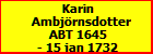 Karin Ambjrnsdotter