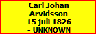 Carl Johan Arvidsson