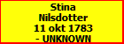 Stina Nilsdotter