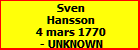 Sven Hansson