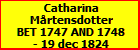 Catharina Mrtensdotter