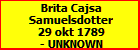 Brita Cajsa Samuelsdotter