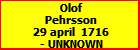 Olof Pehrsson