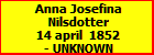 Anna Josefina Nilsdotter