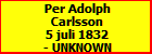 Per Adolph Carlsson