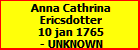 Anna Cathrina Ericsdotter