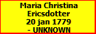 Maria Christina Ericsdotter