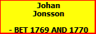 Johan Jonsson