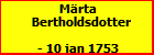 Mrta Bertholdsdotter